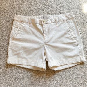 BANANA REPUBLIC Cream/Ivory Shorts